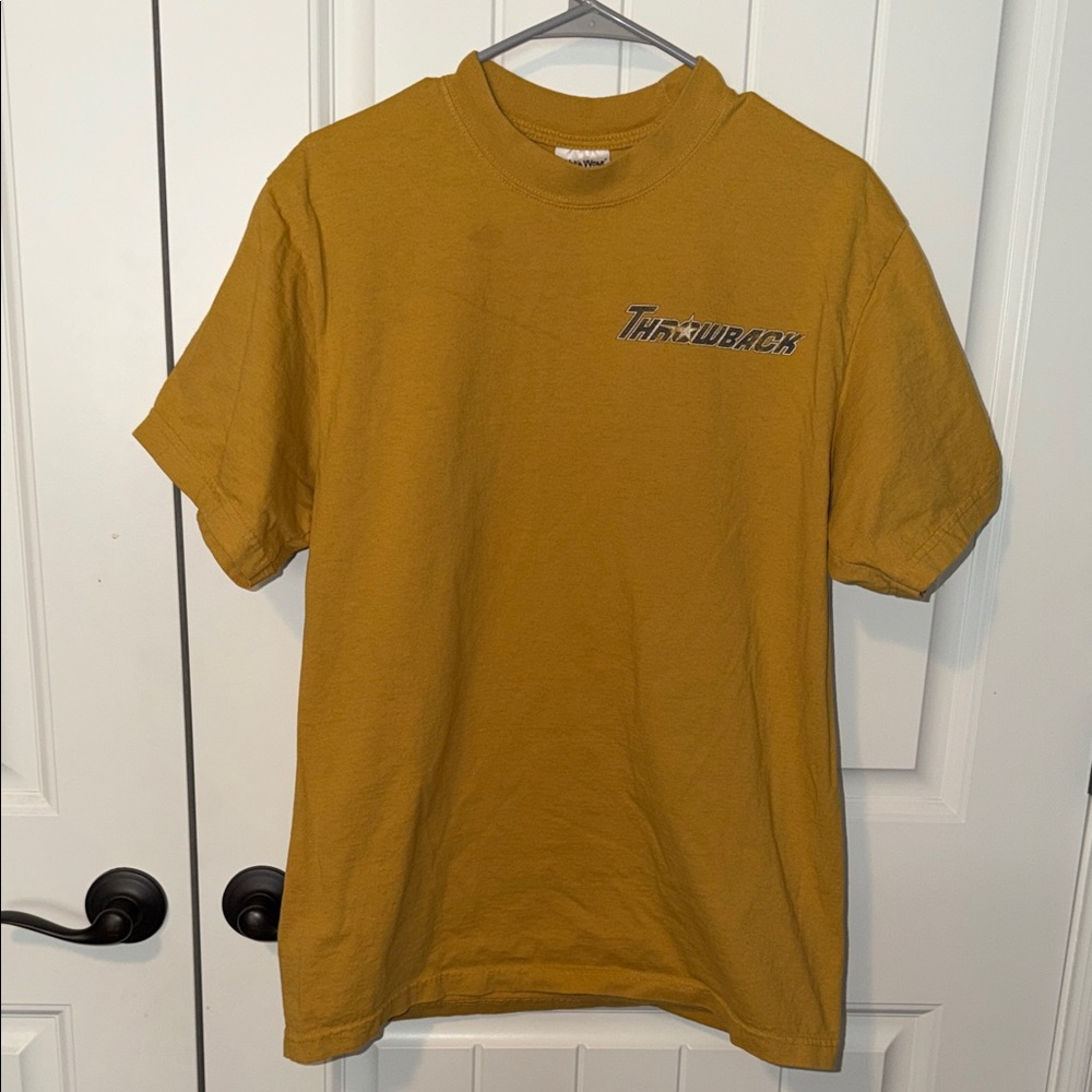 Throwback City Houston Mustard T-Shirt